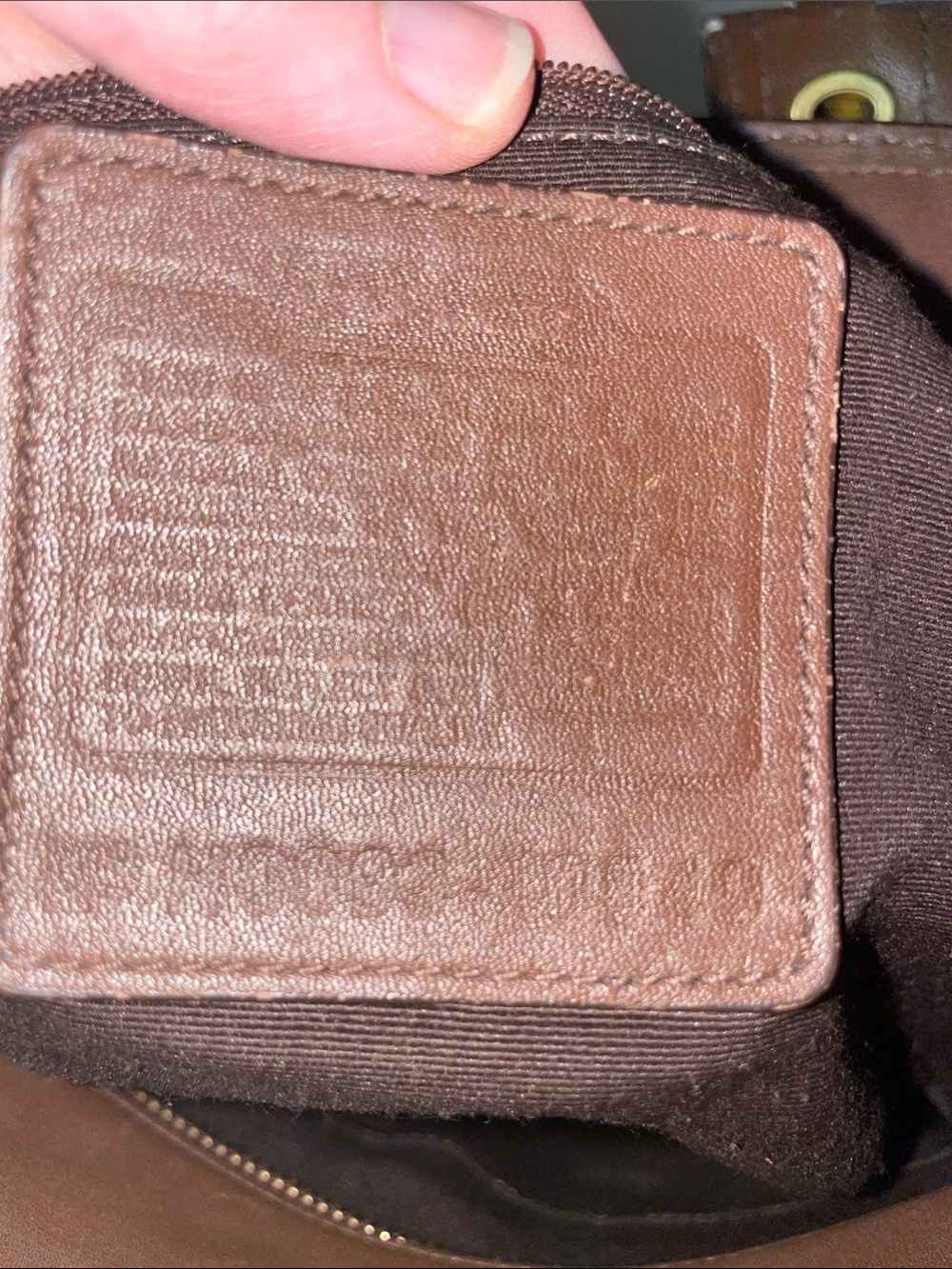 Vintage Coach Y2K MIA SoHo Pebbled Whiskey Leather Tote 10049 - Picture 8 of 16